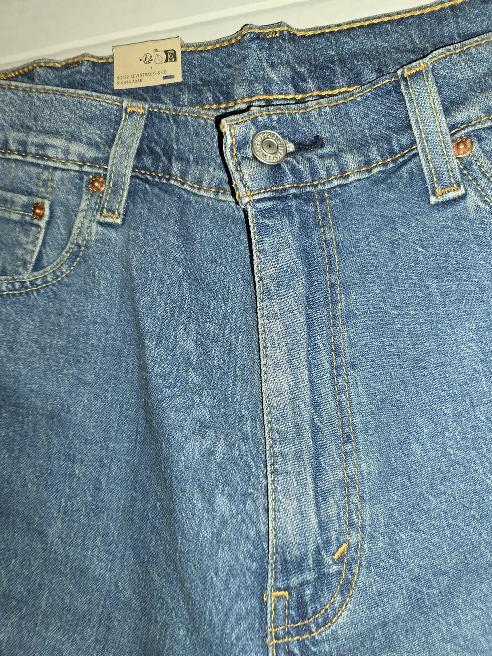 Levi's Men's Blue Denim 445 Shorts Size 38 NWT